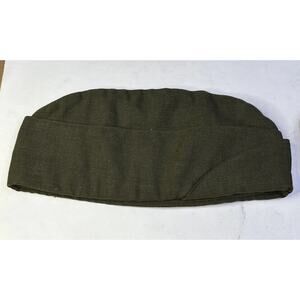 1956 US Marine Corp Enlisted Man's Dress Green Wool hat size 7